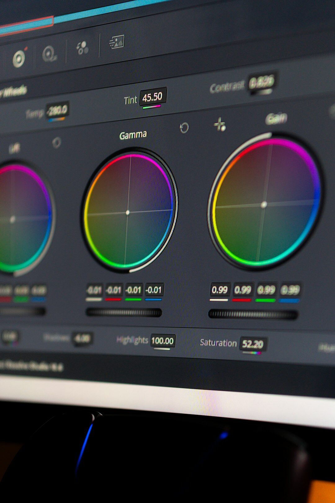 color grading monitor