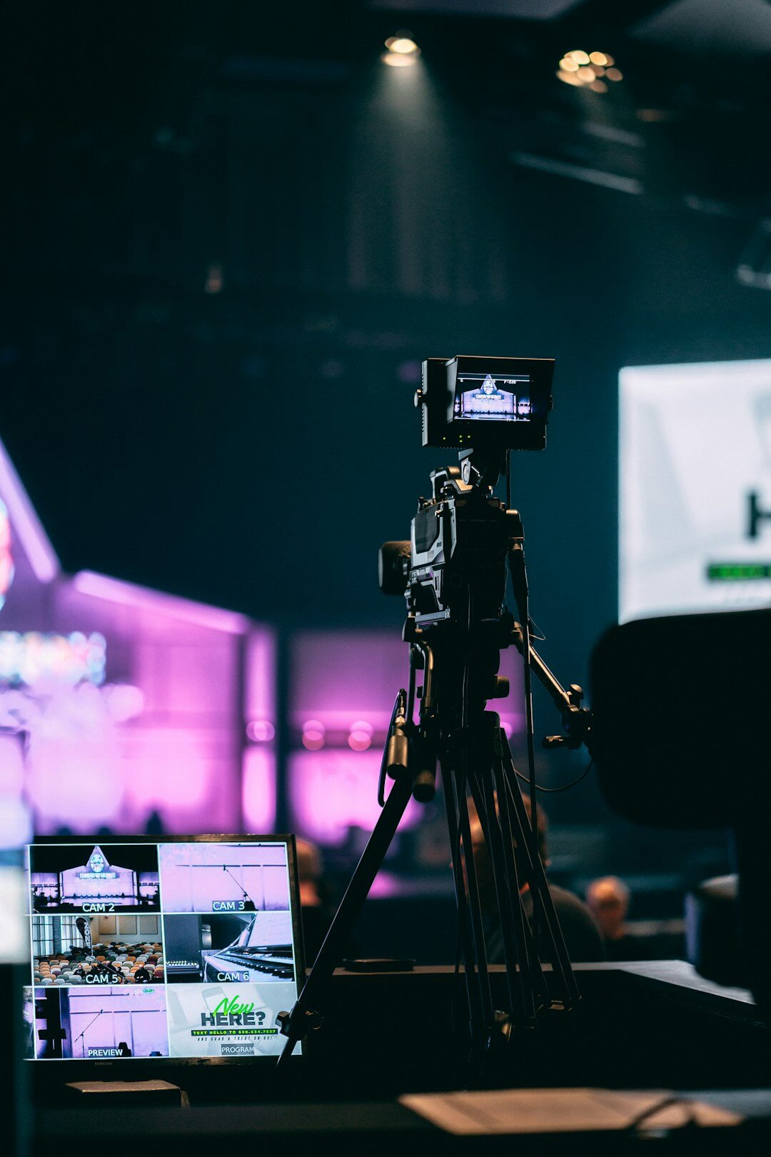 virtual reality filmmaking setup